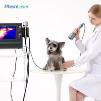 Appareil de thérapie laser de classe IV pour usage vétérinaire, pour la récupération post-traumatique et la cicatrisation des plaies chez les animaux