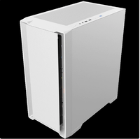 Nouveau Boîtier PC de Bureau Gaming E-sports en Verre Trempé Anti-Poussière à Corps Large, Design Cartoon, Origine Chine