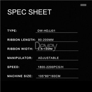 Ad ultrasuoni Automatico Legame di Farfalla Nodo Dell'arco Apparecchiatura Della Macchina - Product Image 6