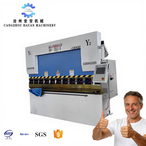 HAUAN Máquina Plegadora de Freno de Presión Sincronizada Especial con Engranaje de Motor y Placas de Acero Inoxidable, Totalmente Automática y Multifuncional - Product Image 1