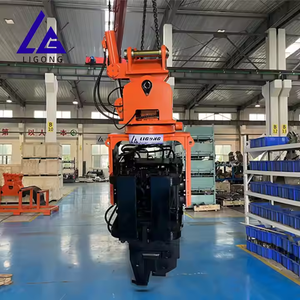 Боковый вибромолот Ligong, гидравлический шпунт для 16-25тонного экскаватора - Product Image 5