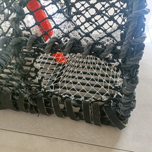 Nasse <span class=keywords><strong>à</strong></span> homards robuste de 10 mm pour le marché européen, nasse <span class=keywords><strong>à</strong></span> crevettes, cage de pêche, sac <span class=keywords><strong>à</strong></span> appâts noir, nasse <span class=keywords><strong>à</strong></span> poissons, arche de pêche - Product Image 6