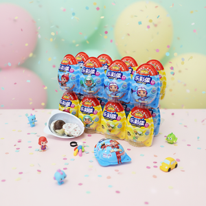 OEM Anpassbare Feste Eiförmige Süße Milchschokolade für Kinderspielzeug und Snack-Kekse - Product Image 1