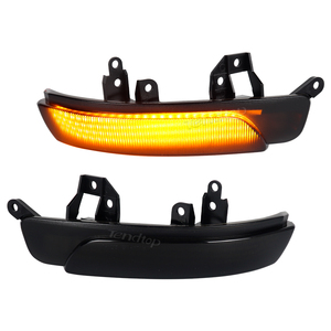 ไฟสัญญาณเลี้ยว2ชิ้นแบบไดนามิกสำหรับ Toyota Prius Reiz Camry WISH MARK X Crown Avalon Passo <span class=keywords><strong>IQ</strong></span> rarev กระจกไฟแสดงสถานะ - Product Image 1