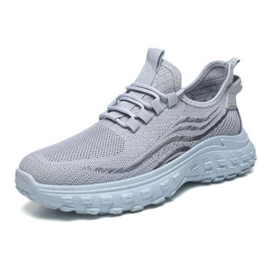 Chaussures de sport élégantes pas chères, chaussures de fitness noires pour hommes - Product Image 2