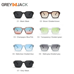 Gafas de sol unisex azules con montura de PC, lentes TAC con protección UV400, tipo 3, para conducir y uso en exteriores. - Product Image 3