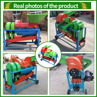 Nouvelle Batteuse Automatique Multifonction HONGEN pour Maïs, Sorgho, Soja, Millet, Céréales – Capacité 3 Tonnes/Heure, Moteur Diesel