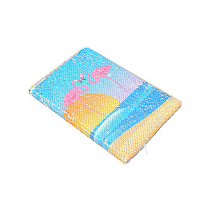 Cuaderno de Lentejuelas Brillantes Mágicas para Escribir, Diario, Cuaderno de Flamencos - Product Image 1