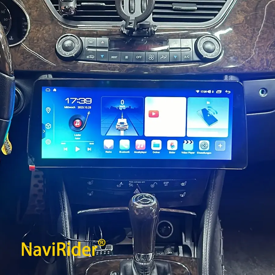 Radio Estéreo para coche Android 13 DE 12,3 "para Mercedes CLS 350 2005 BENZ E CLASS W211 CLS CLASS C219 GPS reproductor de vídeo Multimedia Carplay
