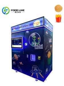 Fully Automatic Delicious Pizza Vending <strong>Robot</strong> <strong>Machine</strong> Serving Burgers Pizzas Fries - Product Image 1