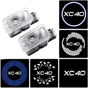 Pour <span class=keywords><strong>Volvo</strong></span> S60 S80 S90 V40 V60 V90 XC40 <span class=keywords><strong>XC60</strong></span> XC70 XC90 HD, éclairage de porte de voiture LED, projecteur <span class=keywords><strong>d</strong></span>'ombre automatique, lampes <span class=keywords><strong>d</strong></span>écoratives fantômes - Product Image 4