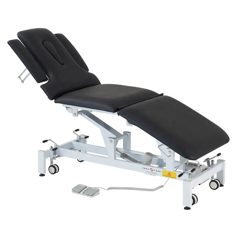 Chaise électrique pour thérapeute de la colonne vertébrale Lit électrique pour le visage Traitement de massage Table médicale Lit de spa de beauté Lit de massage par tatouage