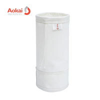 Sac filtrant antistatique en polyester pour collecteurs de poussière de travail du bois, sacs filtrants en polyester, sacs antistatiques pour collecteurs de poussière