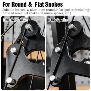 Misuratore di Tensione Raggi Digitale Elettronico LEBYCLE per MTB e <span class=keywords><strong>Bici</strong></span> da Strada, Strumento di Precisione per il Controllo della Tensione dei Raggi, Attrezzi per la Riparazione delle Ruote da Ciclismo - Product Image 4