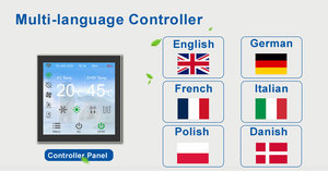 Bomba de <span class=keywords><strong>calor</strong></span> 2024 Nulite fábrica R290 30kW 40kW 80 grados inversor de CC completo bomba de <span class=keywords><strong>calor</strong></span> aire-agua monobloque de agua caliente - Product Image 4
