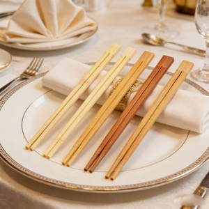 Produits de cuisine, baguettes en bambou pour la cuisine, <span class=keywords><strong>prix</strong></span> avantageux, ensemble d'ustensiles, jetables, biodégradables, nourriture chinoise - Product Image 4