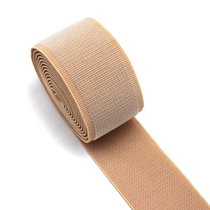 Cinturón de Velcro elástico personalizado cinta de buena resistencia cinturón elástico de poliéster suave - Product Image 1
