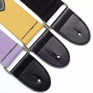 OEM Pure Color Plain <span class=keywords><strong>Guitar</strong></span> Belts Algodón Acústico Eléctrico Guitarra Correa para Música Accesorios - Product Image 3