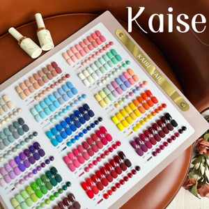ชุดเจลทาเล็บคุณภาพสูง <span class=keywords><strong>KAISE</strong></span> 135 สี หลากสีสัน สำหรับร้านทำเล็บ ปี 2025 สินค้าขายดี แฟชั่นทำเล็บ ปลอดสารพิษ เจลยูวี ขายส่ง - Product Image 4