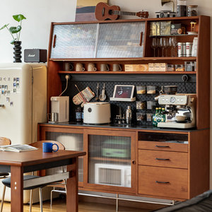 Meuble de rangement Outlife Furniture Wheat Field Sideboard MAX Boxwood avec portes coulissantes, 3 étagères, rangement intégré pour restaurant - Product Image 1