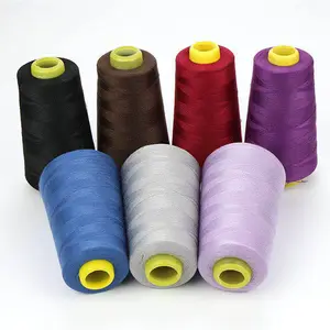 China Wholesale Factory Supplier 100% spun polyester cotton sewing thread machine threads