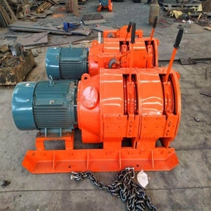 Cabrestante de doble tambor 2JPB-22 de 22KW a prueba de explosiones para minería, para manipulación de mineral subterráneo - Product Image 3