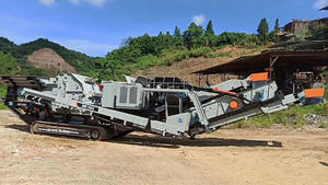 Hersteller Granite <span class=keywords><strong>Rock</strong></span> Mobile Brecher Track Field Steinbrecher Maschine Tragbarer Beton Mobile Backen brecher 200 Tph - Product Image 2