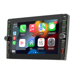 Henmall Android 9 pouces IPS écran voiture stéréo Wifi GPS Navigation sans fil CarPlay DSP <span class=keywords><strong>RDS</strong></span> FM AM USB charge rapide lecteur DVD de voiture - Product Image 4