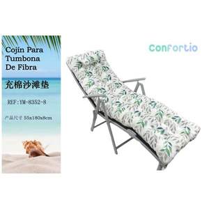 TUMBONA 55*174CM-8 Coussin de plage rembourré en coton et oreiller pour une relaxation confortable en plein air - Product Image 3