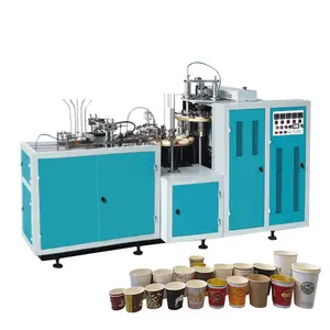 Young Bamboo paper cup machinery machine to make disposable paper cup