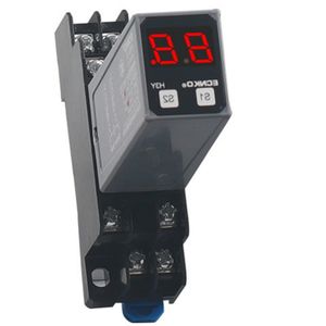 OKYN230234 H3Y 4 DC24V Digital Display <b>Timer</b> <b>Relay</b> with Socket Base Adjustable Time Delay <b>Relay</b> - Product Image 1