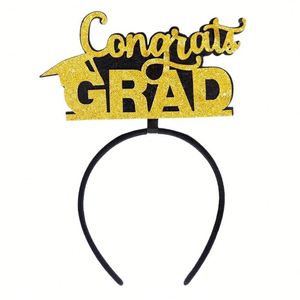 Diadema de Graduación, Decoración para Ceremonia de Graduación Universitaria y de Jardín de Niños, Accesorios para Fotos, Diadema con Birrete y Certificado de Licenciatura - Product Image 6