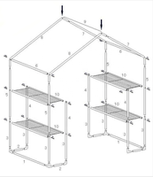 Mini serre verte ensemble complet Walk-In maison jardin serre Kit grandir tente serres agricoles