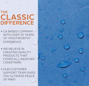 Housse de bateau en forme de V HOTO, résistante, imperméable, anti-UV et anti-déchirure, housse de bateau 600D, tissu Oxford marin - Product Image 3