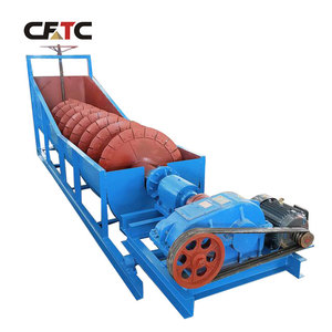 Machine à laver à double spirale haute capacité pour nettoyer les minerais à fortes différences de densité entre le sable et le gravier - Product Image 5