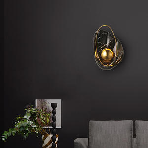 Nordic Postmodern <b>Light</b> Luxury <b>LED</b> <b>Dimmable</b> <b>Wall</b> Lamp Decorative <b>Wall</b> Lamps Living Room Bedroom Hotel Showroom - Product Image 6