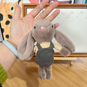 Đồ chơi dễ thương Dài Tai Thỏ Keychain khuyến mãi Thú nhồi bông đồ chơi sang trọng túi quyến rũ Mặt dây chuyền búp bê bán buôn Bunny sang trọng móc khóa - Product Image 4