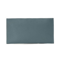 Dompet Wanita Kulit PU Biru Teal dengan Resleting, Dompet Panjang dengan Tempat Kartu yang Dapat Dilepas, Portabel 6 Inci untuk Sehari-hari.