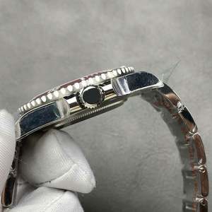 Relojes Automáticos Mecánicos Rojos Personalizados de la Mejor Calidad al por Mayor para Hombre, Correa de Acero Inoxidable, Reloj de Pulsera de Lujo - Product Image 6