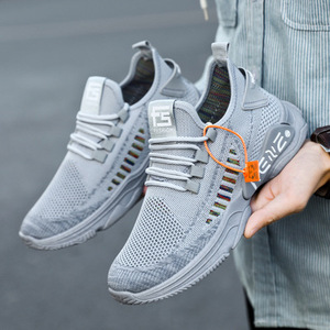 Scarpe da Corsa da Uomo in Mesh Traspirante Leggere alla Moda Tendenza Primavera Alta Qualità Ottimo Prezzo Ingrosso - Product Image 4