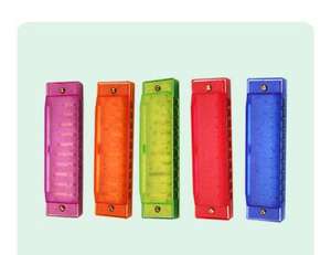 <span class=keywords><strong>Harmonica</strong></span> à tour de 10 trous en plastique accordable, instrument de musique à souffler pour enfants, cadeaux pour débutants, <span class=keywords><strong>prix</strong></span> de gros des fabricants - Product Image 2