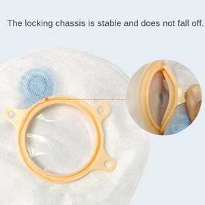 Zodelo Calmlora Série de duas peças descartável Medical-Grade Colostomia Bag com Função Drenável - Product Image 4