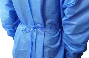 Vente en gros jetable blouse chirurgicale étanche sms non tissée blouses chirurgicales de protection hospitalières - Product Image 4