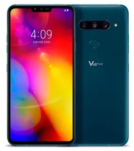 Téléphone portable d'origine pour LG V40 ThinQ 6,4 pouces V405UA 4 Go de RAM 64 Go de ROM Appareil photo triple 16 MP LTE Simple <span class=keywords><strong>SIM</strong></span> Débloqué - Product Image 2