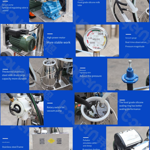Automatic Small Livestock Milking Machine Automatic Cow Goat Sheep Milking Machine Cow and Sheep Breast Pump <b>Universal</b> - Product Image 6