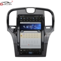 Écran IPS de 13.3 pouces Stéréo audio de voiture Android de style Tesla pour lecteur DVD avec écran tactile GPS pour Chrysler 300C