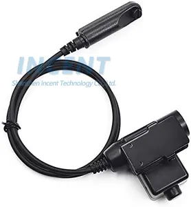 Tactische U94 Ptt Adapter Kabel Voor Soldaten Standaard Versie Plug Headset Compatibel Met Baofeng UV-9R BF-9700 Walkie Talkie