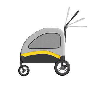 डोज d805 पर्यावरण के अनुकूल लोहा बड़ा चार पहिया कुत्ते हैंडकार्ट प्रीमियम पालतू उत्पाद - Product Image 3