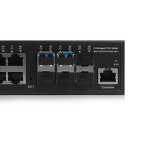 Switch Jaringan Terkelola Layer 3 Gigabit 24 Port dengan 4x10G SFP+ Uplink Enterprise Core Ethernet Switch