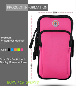 En gros, Brassard de sport pour la course, le fitness et le jogging, support de téléphone portable pour smartphone 6 pouces, idéal pour la salle de sport - Product Image 5